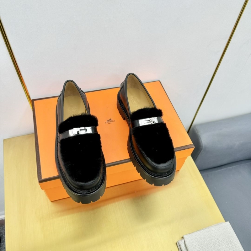 Hermes Leather Shoes